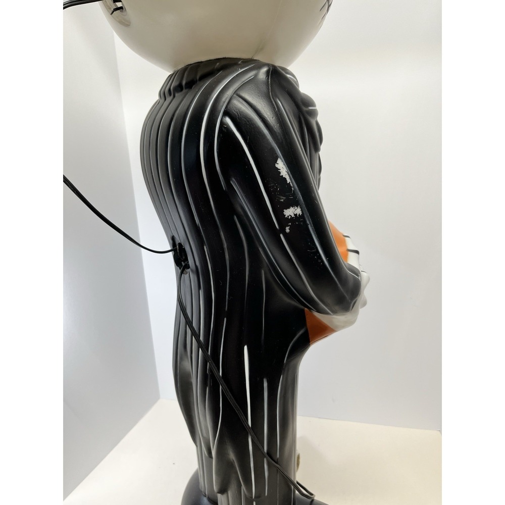 RARE Disney The Nightmare Before Christmas 35" Jack Skellington Blow Mold Lights - Picture 10 of 11
